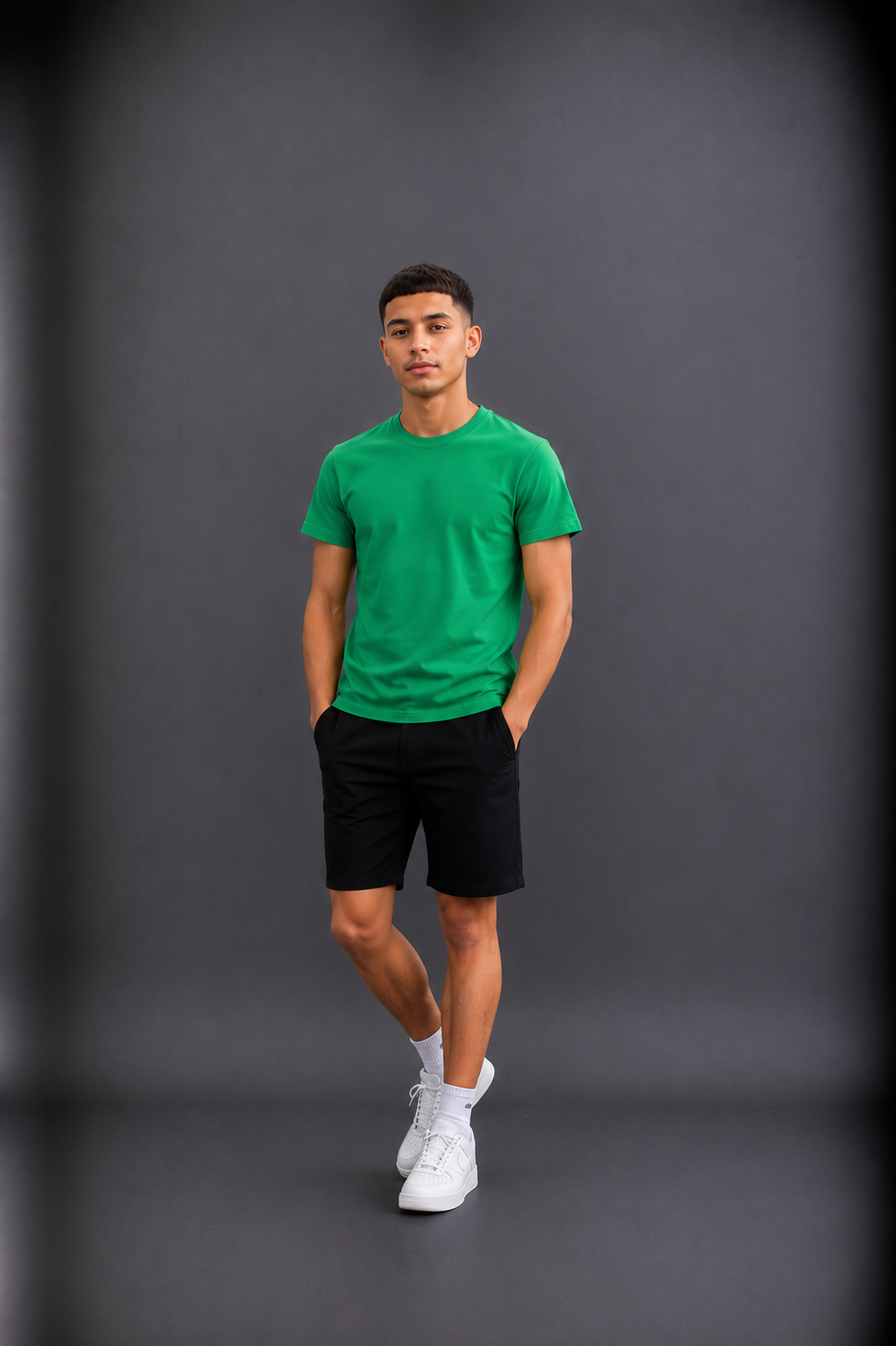 T-shirt garçon uni style basique essentiel –– Lot de 12 Pièces (Tailles 4 à 14 ans) - 55362M