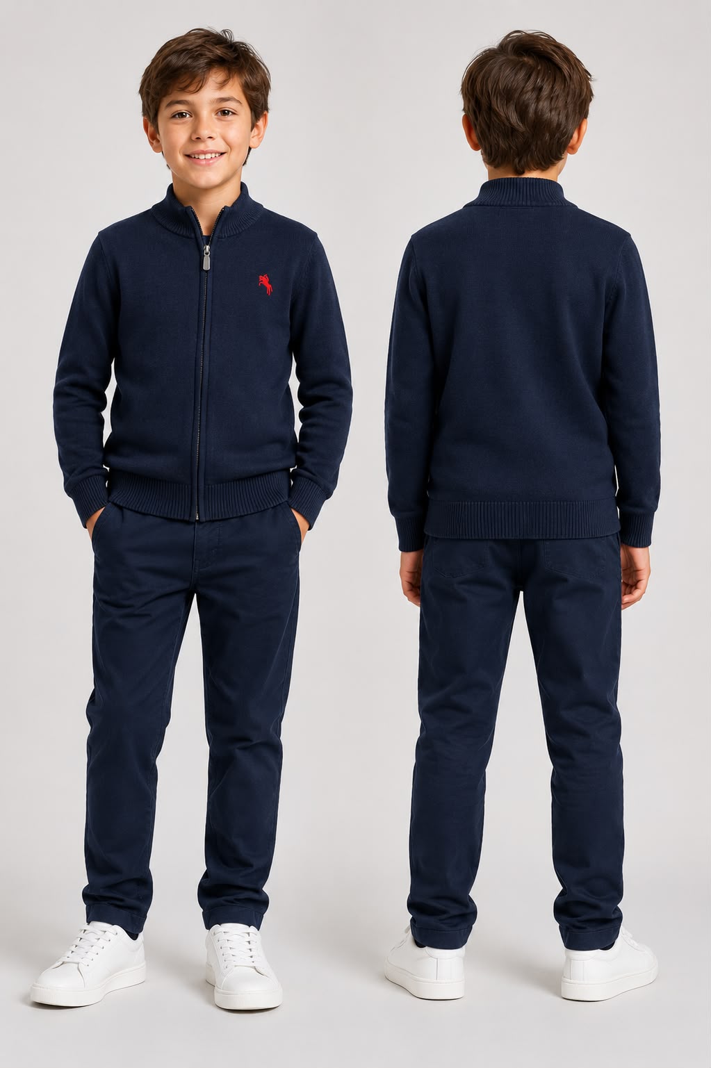 Pull garçon enfant – Réf. 12266M – tailles 4 ans à 14 ans