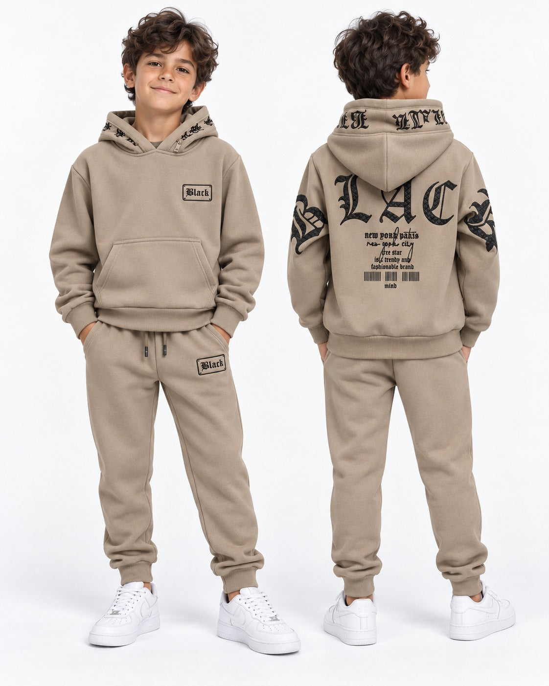 Ensemble Jogging Enfant Urban LAC à Capuche  Ref. 50028(4-14ans)