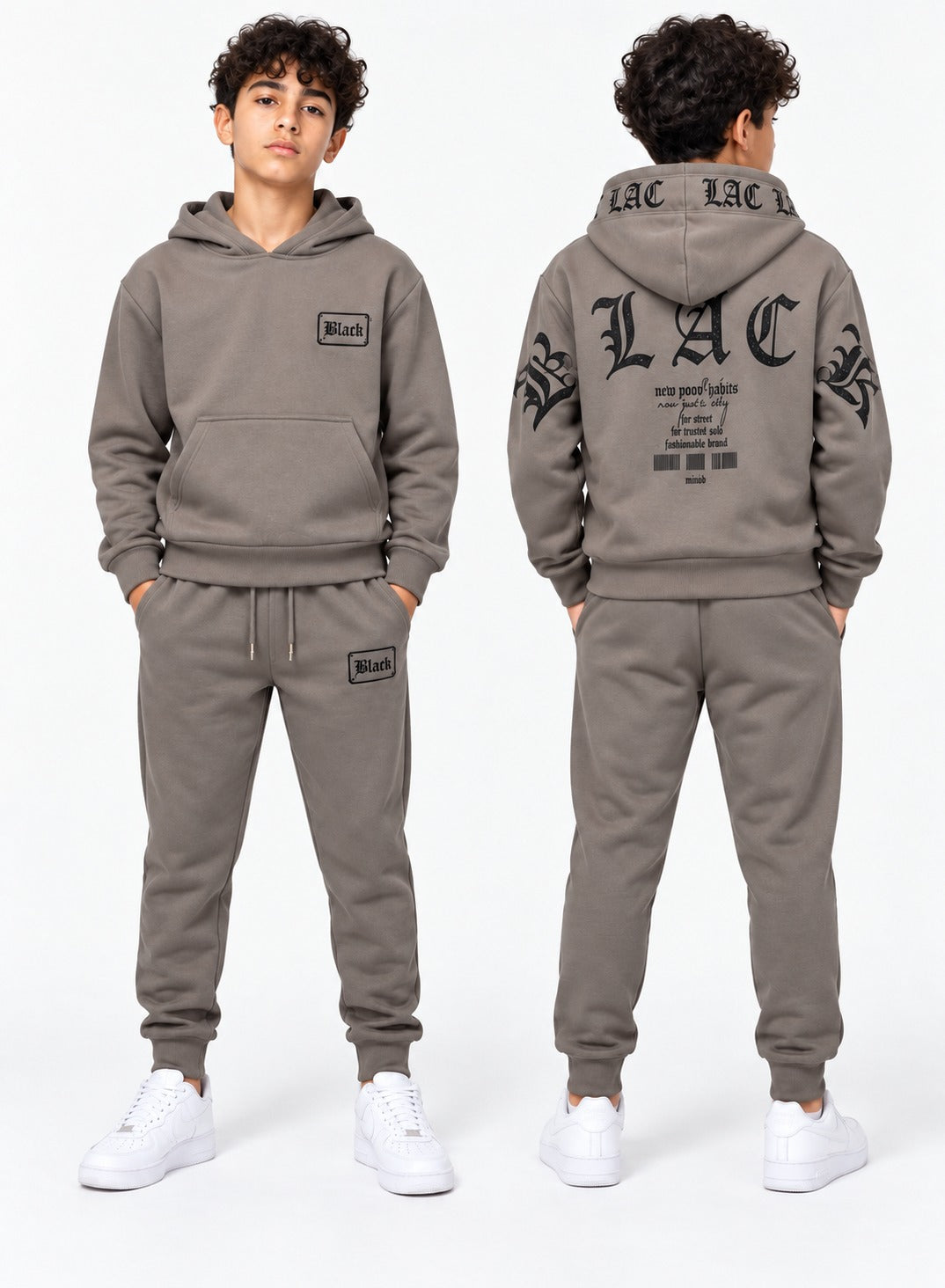 Ensemble Jogging Enfant Urban LAC à Capuche  Ref. 50028(4-14ans)