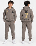Ensemble Jogging Enfant Young New Star Zippé à Capuche  Ref. 50029 (4-14ans 1-5ans)