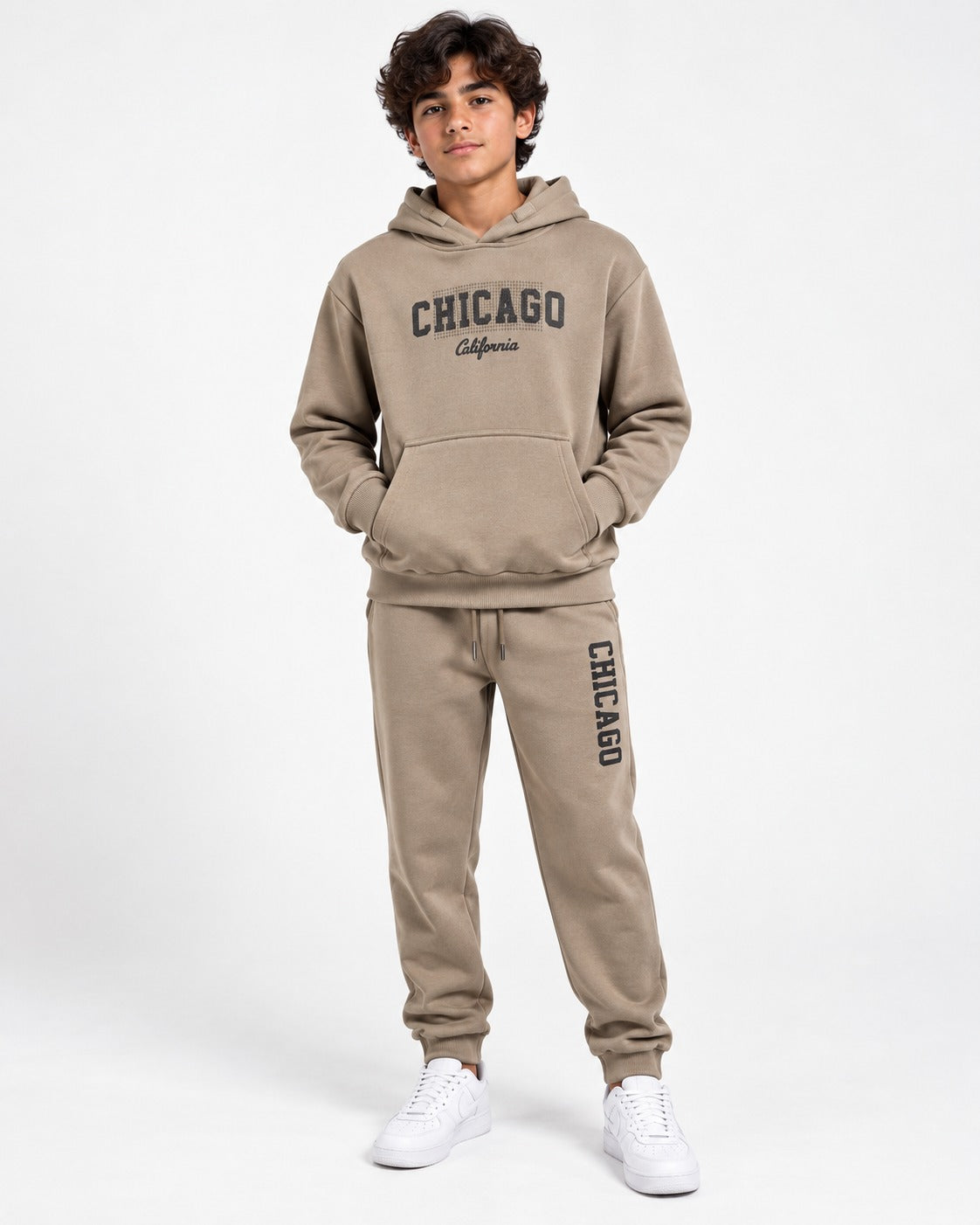 Ensemble Jogging Enfant Chicago à Capuche Ref. 50031 (4-14ans)