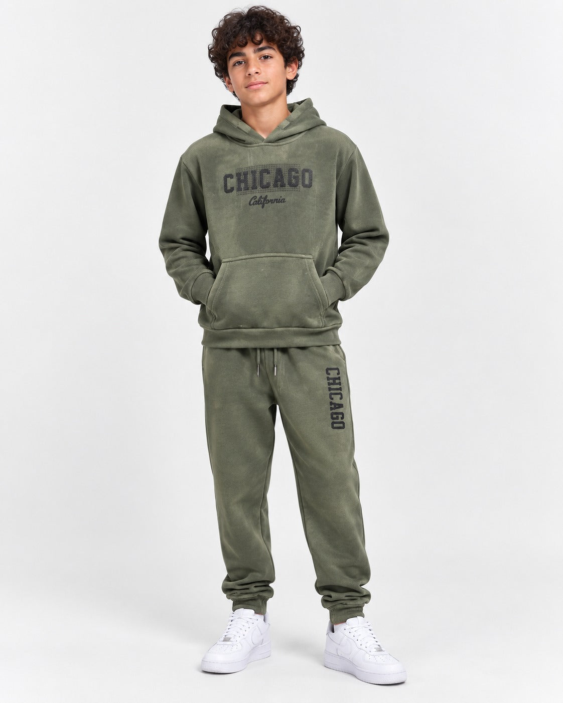 Ensemble Jogging Enfant Chicago à Capuche Ref. 50031 (4-14ans)