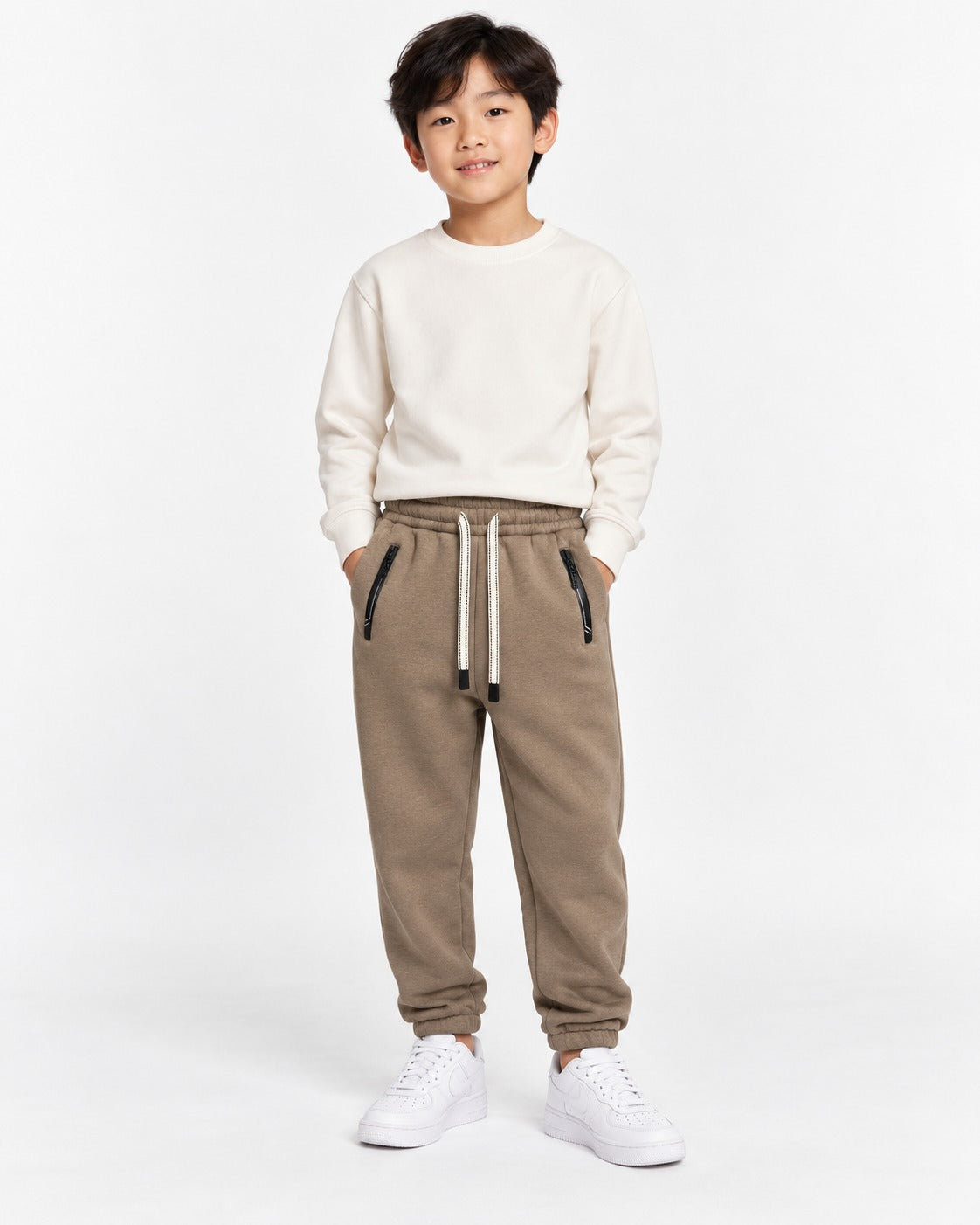 Pantalon Jogging Enfant Confort Zippé Ref. 50037  (4-14ans)