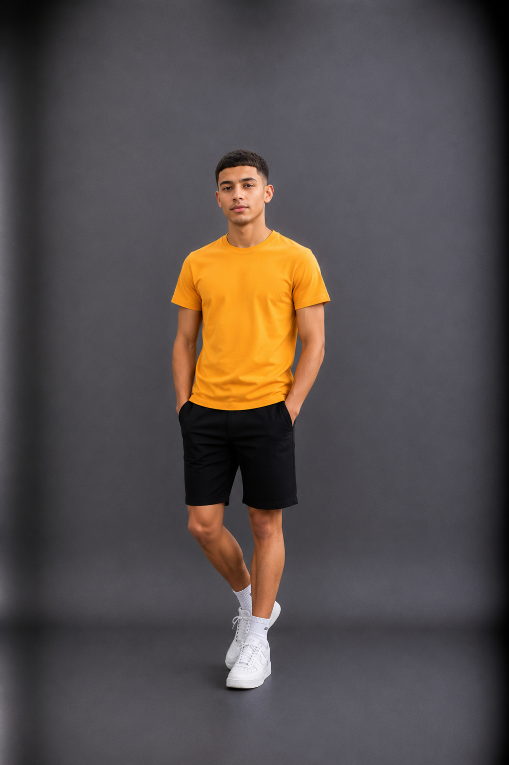 T-shirt garçon uni style basique essentiel –– Lot de 12 Pièces (Tailles 4 à 14 ans) - 55362M