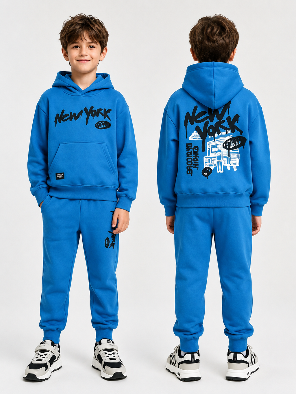 Ensemble garçon enfant – Réf. 90118M – tailles 4 ans à 14 ans