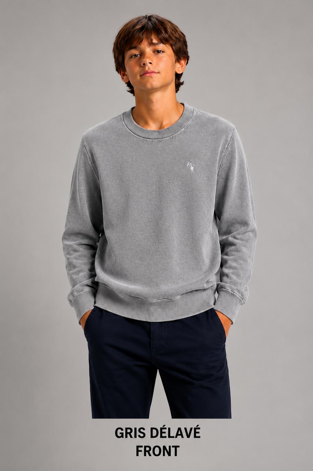 Pull garçon enfant – Réf. 11108M – tailles 4 ans à 14 ans