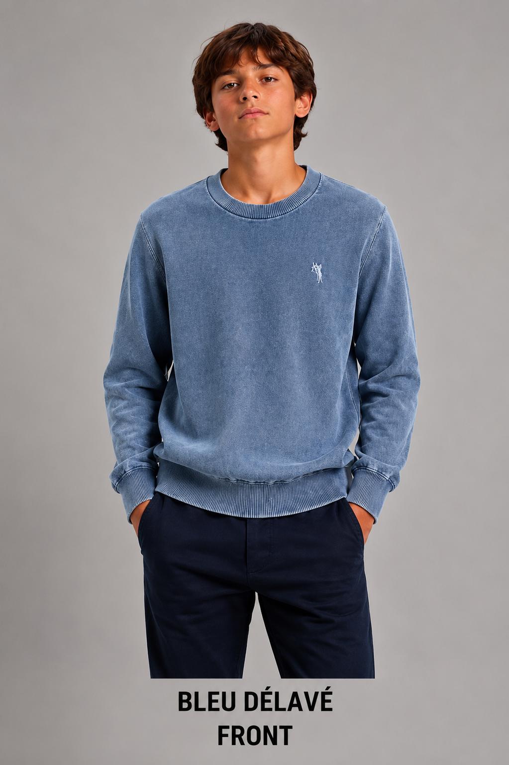 Pull garçon enfant – Réf. 11108M – tailles 4 ans à 14 ans