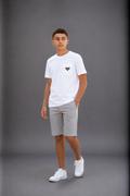 T-shirt garçon avec poche poitrine technique et badge logo – Lot de 12 Pièces (Tailles 4 à 14 ans) - 29153M