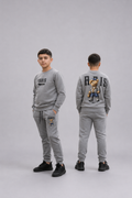 Ensemble jogging enfant imprimé teddy /  Lot de 12 Pièces (Tailles 4 à 14 ans) - 50010M