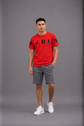 T-shirt enfant manches courtes avec imprimé lettrage – Lot de 6 Pièces (Tailles 4 à 14 ans) - 29160M