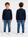 Pull garçon bleu marine col rond – Automne/Hiver