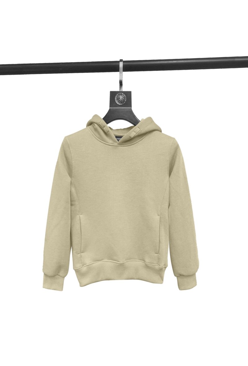 Sweat à capuche uni garçon