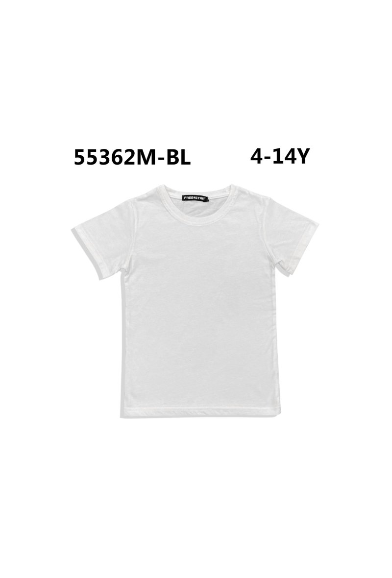 T-shirt 100% coton uni garçon