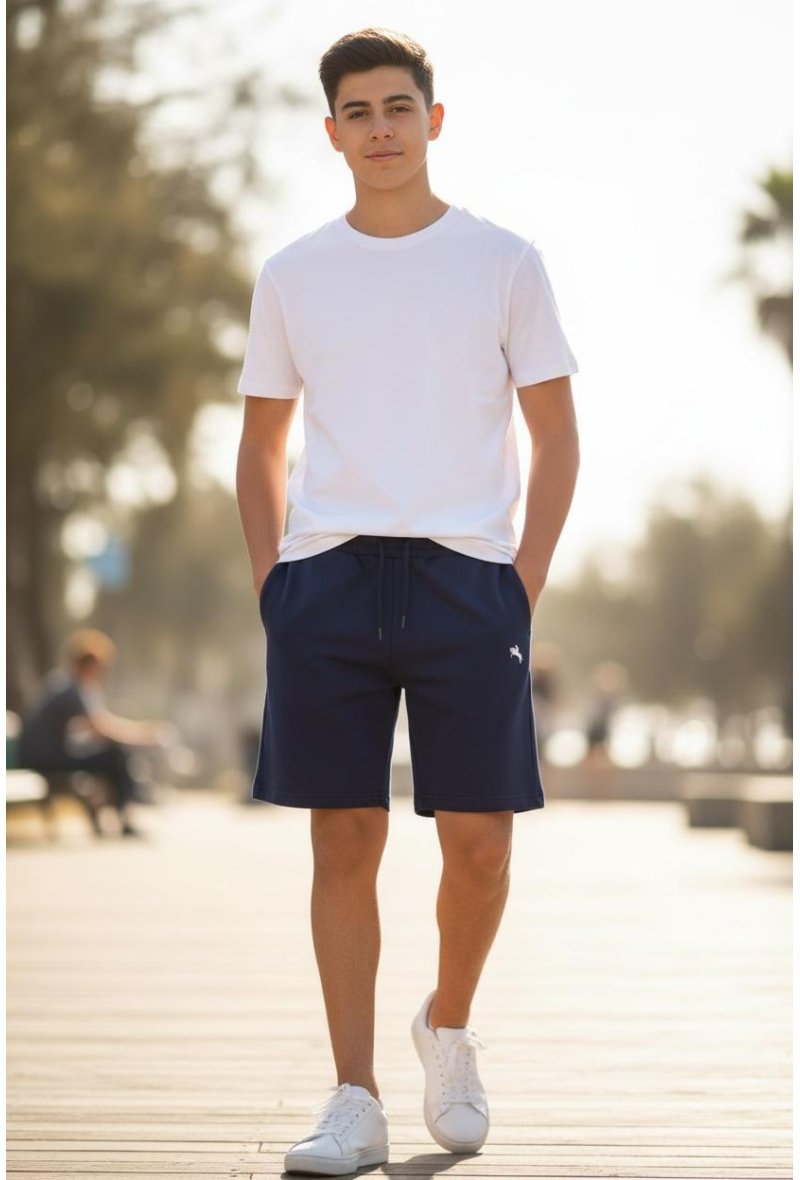 SHORT GARCON EN MAILLE